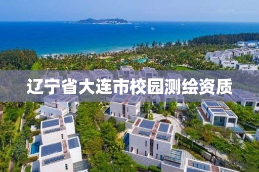 辽宁省大连市校园测绘资质