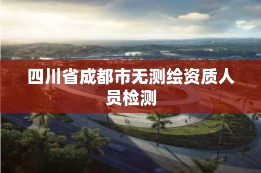 四川省成都市无测绘资质人员检测