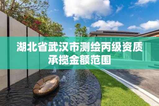 湖北省武汉市测绘丙级资质承揽金额范围