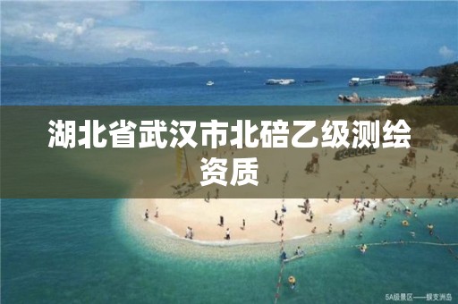 湖北省武汉市北碚乙级测绘资质