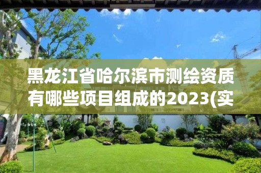 黑龙江省哈尔滨市测绘资质有哪些项目组成的2023(实时/更新中)