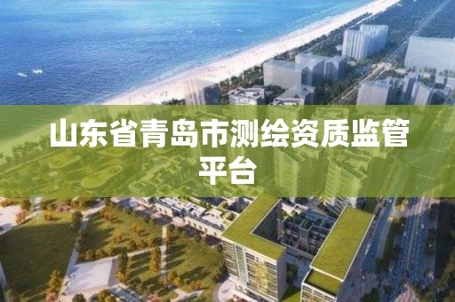 山东省青岛市测绘资质监管平台