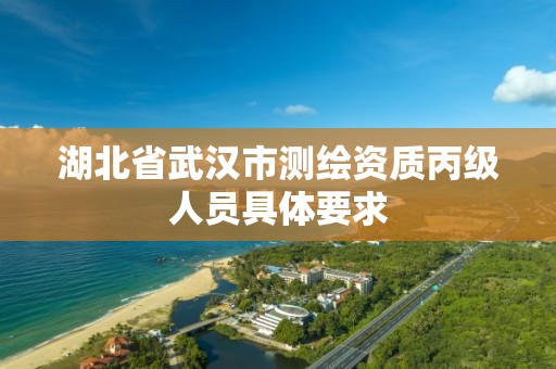 湖北省武汉市测绘资质丙级人员具体要求