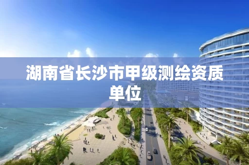 湖南省长沙市甲级测绘资质单位 湖南省长沙市甲级测绘资质单位
