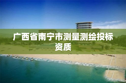 广西省南宁市测量测绘投标资质 广西省南宁市测量测绘投标资质