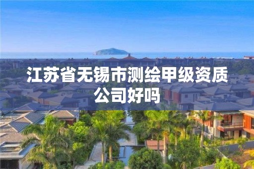 江苏省无锡市测绘甲级资质公司好吗