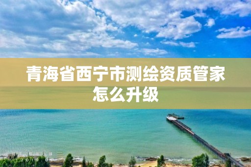 青海省西宁市测绘资质管家怎么升级