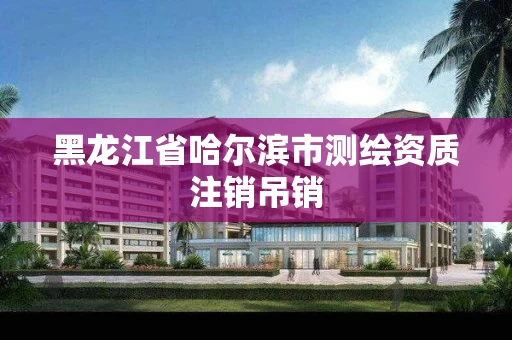 黑龙江省哈尔滨市测绘资质注销吊销 黑龙江省哈尔滨市测绘资质注销吊销