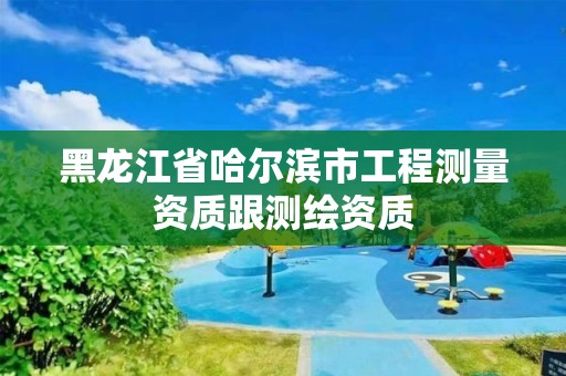 黑龙江省哈尔滨市工程测量资质跟测绘资质