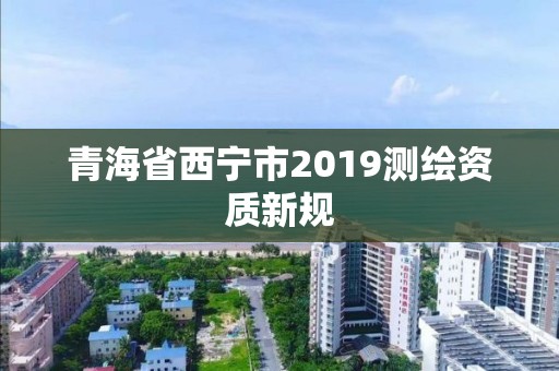 青海省西宁市2019测绘资质新规