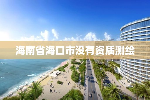 海南省海口市没有资质测绘