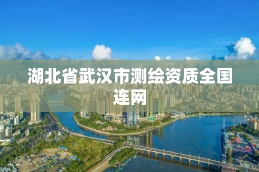 湖北省武汉市测绘资质全国连网