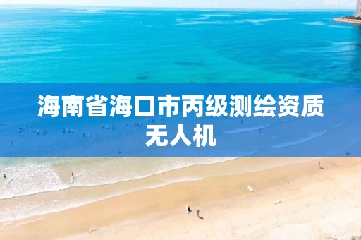 海南省海口市丙级测绘资质无人机