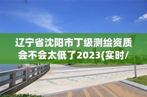 辽宁省沈阳市丁级测绘资质会不会太低了2023(实时/更新中)