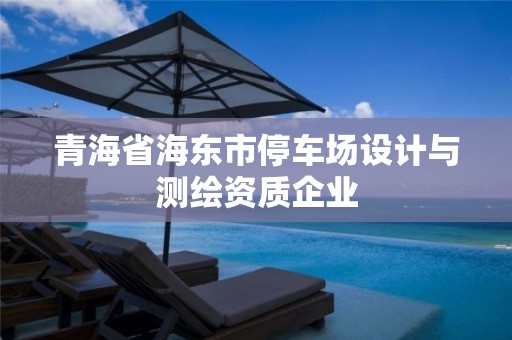 青海省海东市停车场设计与测绘资质企业