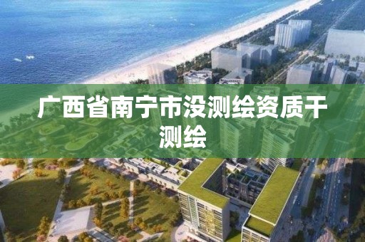 广西省南宁市没测绘资质干测绘