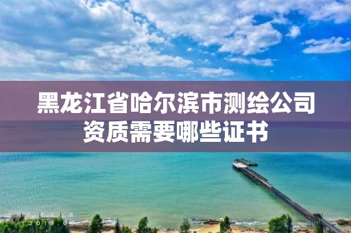 黑龙江省哈尔滨市测绘公司资质需要哪些证书