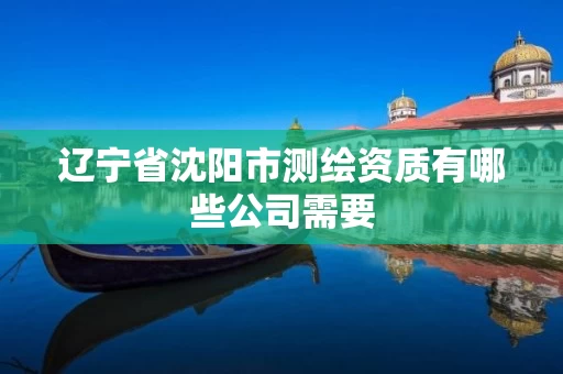 辽宁省沈阳市测绘资质有哪些公司需要 辽宁省沈阳市测绘资质有哪些公司需要