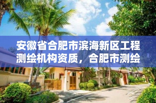 安徽省合肥市滨海新区工程测绘机构资质，合肥市测绘设计研究院滨湖分院