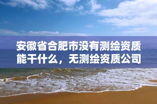 安徽省合肥市没有测绘资质能干什么，无测绘资质公司进行测绘的后果