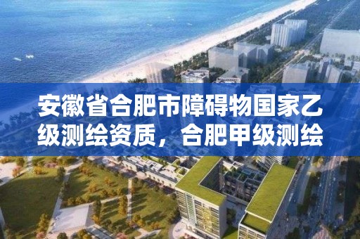 安徽省合肥市障碍物国家乙级测绘资质，合肥甲级测绘公司