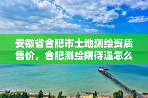 安徽省合肥市土地测绘资质售价，合肥测绘院待遇怎么样