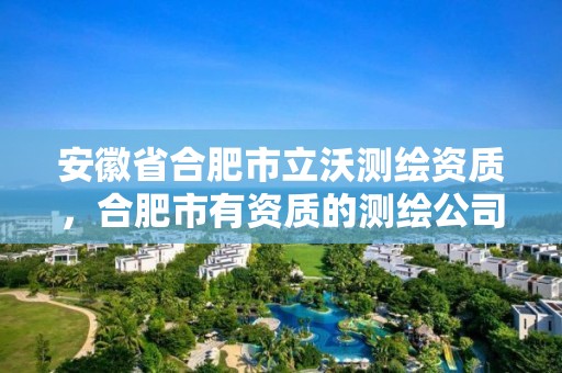 安徽省合肥市立沃测绘资质，合肥市有资质的测绘公司