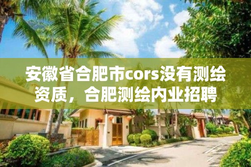 安徽省合肥市cors没有测绘资质，合肥测绘内业招聘