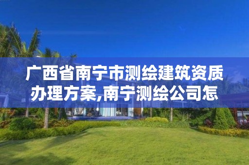 广西省南宁市测绘建筑资质办理方案,南宁测绘公司怎么收费标准