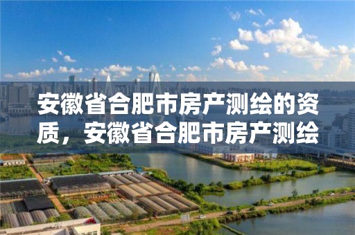 安徽省合肥市房产测绘的资质，安徽省合肥市房产测绘的资质有哪些