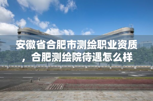 安徽省合肥市测绘职业资质，合肥测绘院待遇怎么样