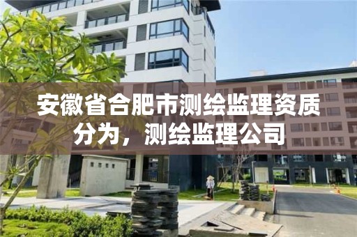 安徽省合肥市测绘监理资质分为，测绘监理公司