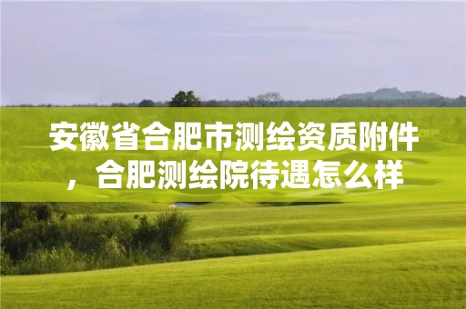 安徽省合肥市测绘资质附件,合肥测绘院待遇怎么样 安徽省合肥市测绘资质附件,合肥测绘院待遇怎么样