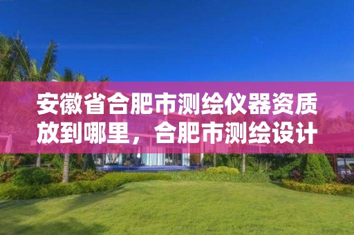 安徽省合肥市测绘仪器资质放到哪里，合肥市测绘设计研究院属于企业吗?