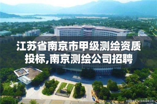 江苏省南京市甲级测绘资质投标,南京测绘公司招聘