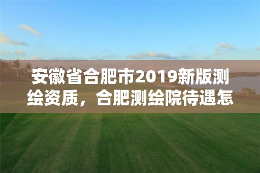 安徽省合肥市2019新版测绘资质，合肥测绘院待遇怎么样