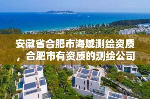 安徽省合肥市海域测绘资质,合肥市有资质的测绘公司 安徽省合肥市海域测绘资质,合肥市有资质的测绘公司