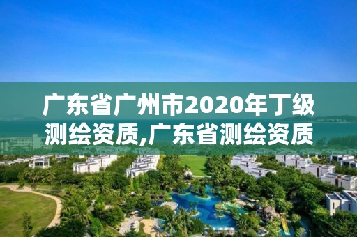 广东省广州市2020年丁级测绘资质,广东省测绘资质办理流程