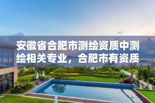 安徽省合肥市测绘资质中测绘相关专业，合肥市有资质的测绘公司