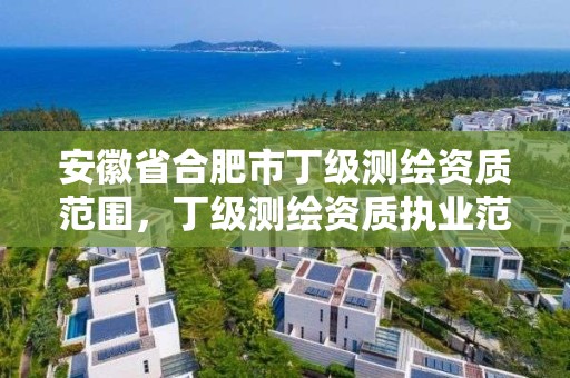 安徽省合肥市丁级测绘资质范围，丁级测绘资质执业范围