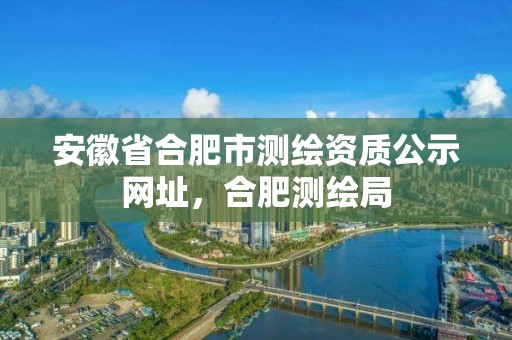 安徽省合肥市测绘资质公示网址，合肥测绘局