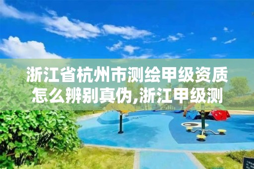 浙江省杭州市测绘甲级资质怎么辨别真伪,浙江甲级测绘单位。