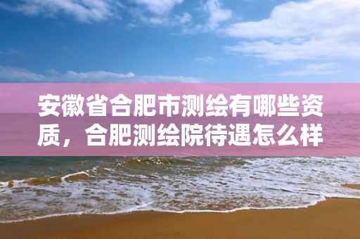 安徽省合肥市测绘有哪些资质，合肥测绘院待遇怎么样