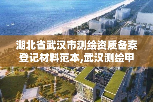 湖北省武汉市测绘资质备案登记材料范本,武汉测绘甲级资质公司