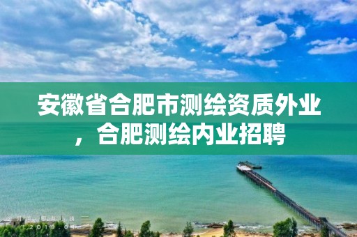 安徽省合肥市测绘资质外业，合肥测绘内业招聘