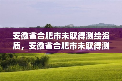 安徽省合肥市未取得测绘资质，安徽省合肥市未取得测绘资质的公司