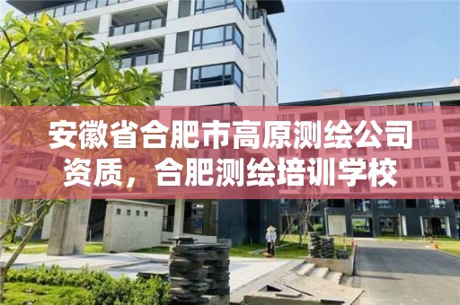 安徽省合肥市高原测绘公司资质，合肥测绘培训学校