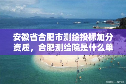 安徽省合肥市测绘投标加分资质，合肥测绘院是什么单位