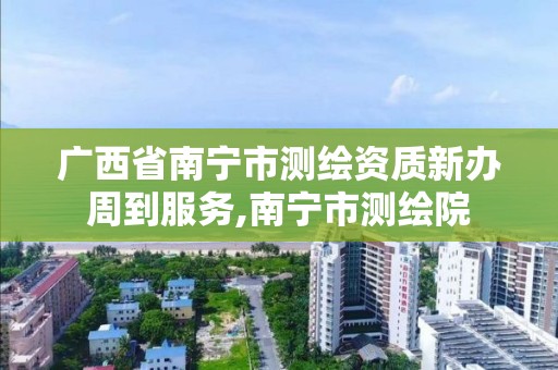 广西省南宁市测绘资质新办周到服务,南宁市测绘院