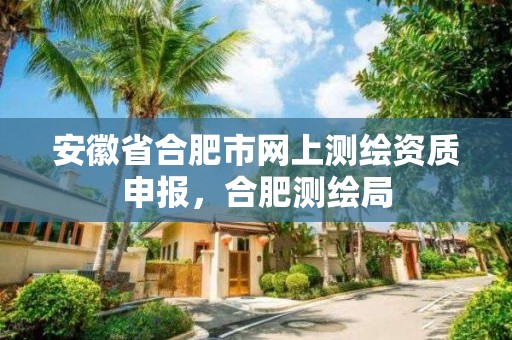 安徽省合肥市网上测绘资质申报，合肥测绘局